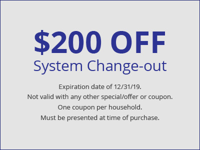 $200 off system change-out